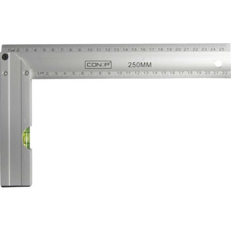 CON P Schreinerwinkel 250 mm Aluminium Messwerkzeug