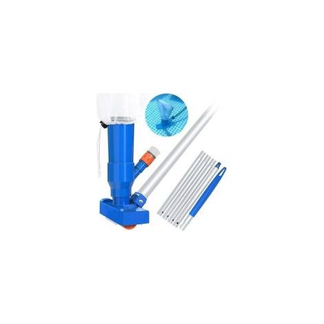 Poolsauger, Mini-Jet-Poolsauger, Reinigungsset für Aufstellpools, tragbarer Poolsauger für Blätter, Schmutz und Sand (1/5)