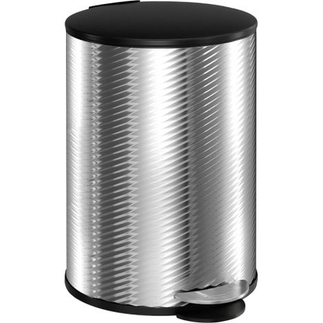 20L Compact Stainless Steel Trash Bin for Home Use - Stylish and Durable Design