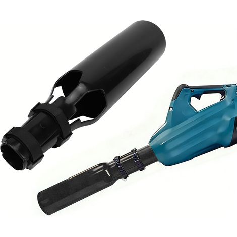 GARRYFIZH Souffleur de Feuilles Portable - Accessoire d'Extension Accélérateur de Flux d'Air pour Nettoyage Pelouse et Allée - Noir (1/5)