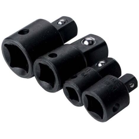Jeu d'Augmentateurs et Réducteurs Adaptateur à Cliquet Adaptateurs Réducteurs Pour Douilles et Embouts Triomphe 4pcs 1/2\ (1/4)