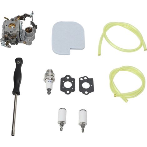 Kit filtro aria carburatore in lega di alluminio 545070601 per motoseghe Poulan P3314, P3314WS, P3314WSA, P3416, P3516, P3516PR