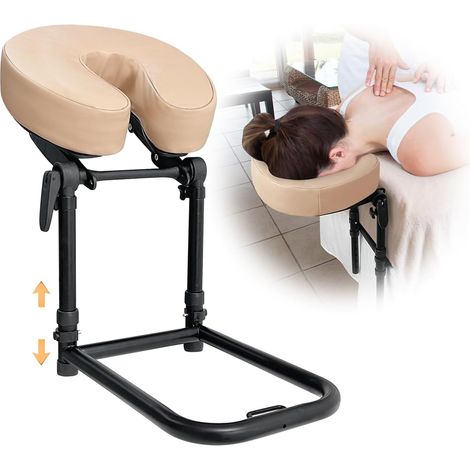 Massage appuie-tête pour lit berceau visage, matelas maison haut kit de massage visage vers le bas oreiller, massageur appuie-tête pour le matelas, berceau et visage appui coussin