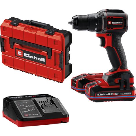 Einhell Professional Akku-Schlagbohrschrauber TP-CD 18/50-C Li-i BL (2x3Ah) PXC (18 V, Brushless, 50 Nm, Anti-Kickback, 13 mm Metallbohrfutter, 2-Gang, inkl. 2x SEALED Akkus) (1/5)