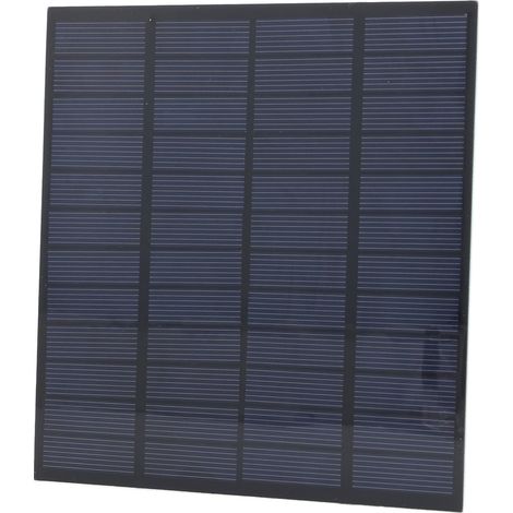Mini-Polysilizium-Solarpanel 12V 3W Kleinzellenmodul-Ladegerät Tragbares Solarpanel für den Außenbereich zum Selberbauen (1/5)