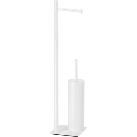 Piantana portarotolo e scopino WC serie Trilly Gedy TR32 Bianco