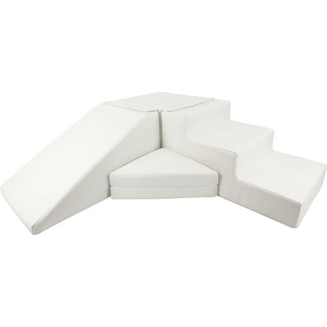 Schaumstoffrutsche - 40 cm hoch - weiß (1/5)