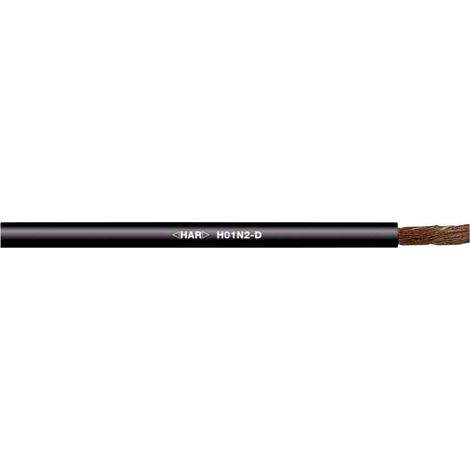 Câble de soudage H01N2-D LAPP H01N2-D 1X50 2210703/50 1 x 50 mm² noir 50 m