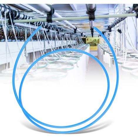 Tuyau d'air en TPU pour compresseurs, pompes et sources d'air. Tube en TPU, TPU1612 OD16ID12, bleu, 3 m. (1/5)