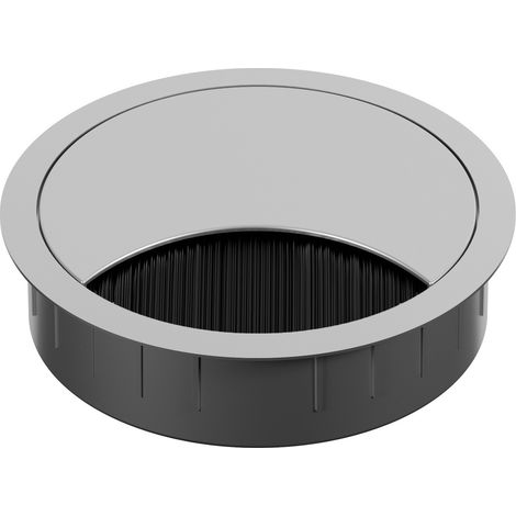 BACHMANN LOOP ROUND Passacavi D80mm bianco alluminio RAL9006, 930.300