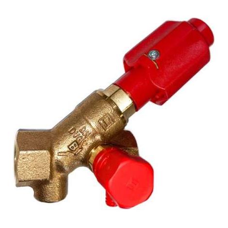 Seppelfricke Freistromventil RG DN 15 6006.10 m. Innengewinde 1/2" mit Entleerung DVGW