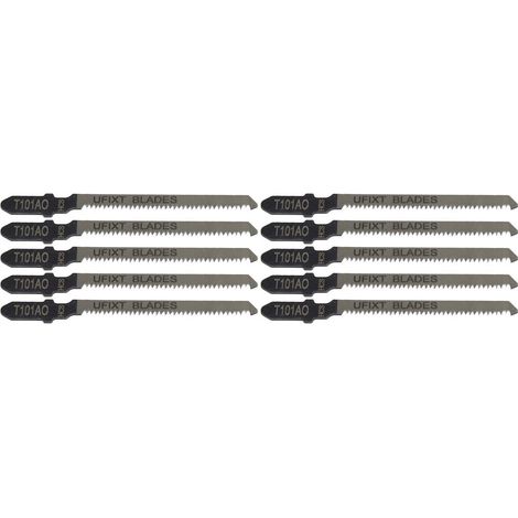 Jigsaw Blades T101AO For High Speed Wood Cutting High Carbon Steel HCS 10 Pack (1/3)