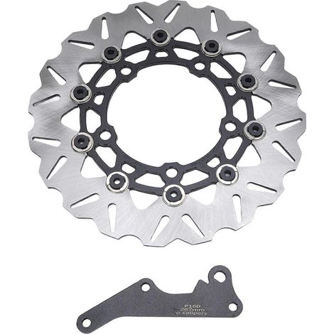 267-mm-Motorrad-Vorderradbremsscheibe als Ersatzrotor, kompatibel mit PCX125, PCX150 und PCX160 (2021–2024) (1/5)