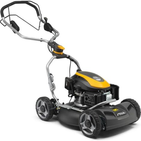 STIGA Multiclip 950 VE 196 ccm Benzin-Rasenmäher 48cm Schnitt 48cm Mulch-Zugmäher (1/2)