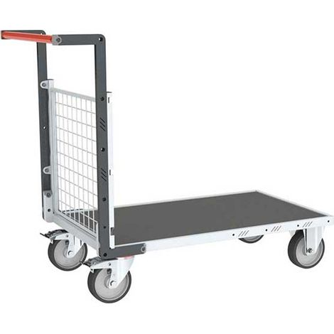 Carrello modulare a griglia su 1 lato - Piano antiscivolo 985x600 mm - Carico max 500 kg - 806724561