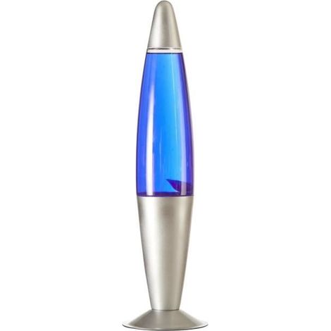 Lampe à Lave - CELLUSTOP - Lampe Magma - Bleu - 34 cm - 2 Ampoules R39 incluses (1/4)