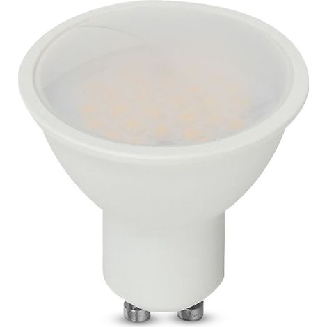 V-TAC PRO Faretto LED GU10 10 W – 4000 K – 1000 lm – 120° – Copertura satinata, Bianco naturale – 218791 (1/5)