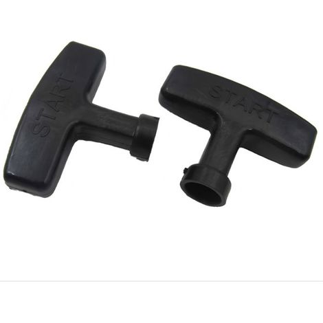 Lot de 2 poignées de démarrage pour moteur à essence Poignée de traction pour tondeuse à gazon, générateur, tronçonneuse (1/5)