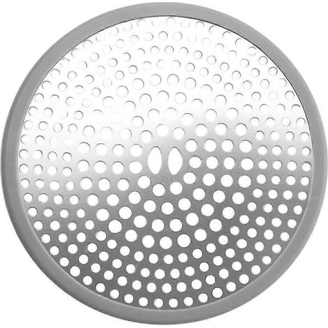 Couvercle de bonde de douche avec filtre à cheveux, durable et en acier inoxydable et silicone - Is E (1/5)
