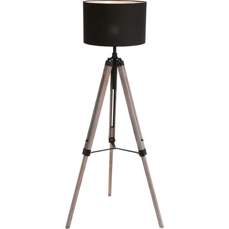 Mexlite - stehlampe - Triek - schwarz - metall stoff - Ø 75cm - (1/5)