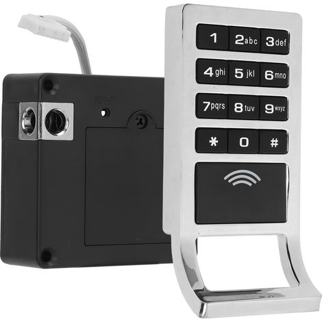 M1-Tastaturschloss für Schränke, Schubladen und Kleiderschränke – Zinklegierung (1/5)