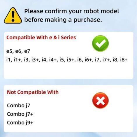 14 filtres compatibles avec iRobot Roomba e & i Serie, e5 e6 e7, i1 i1+, i3 i3+, i4 i4+, i5 i5+, i6 i6+, i7 i7+, i8 i8+ accessoires de rechange, 14 filtres Hepa (1/3)