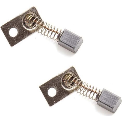vhbw 2x Kohlebürste 3,5x3,5x4,5 mm für Polierer