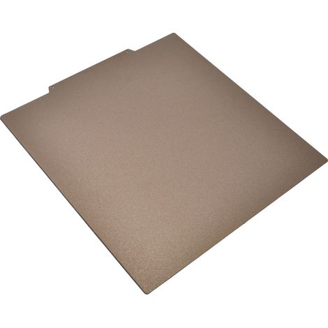 Flexible, doppelseitige magnetische Bauplatte aus PEI-Federstahl für 3D-Drucker, 355 x 355 mm, strukturiert, magnetisches Druckbett (1/5)