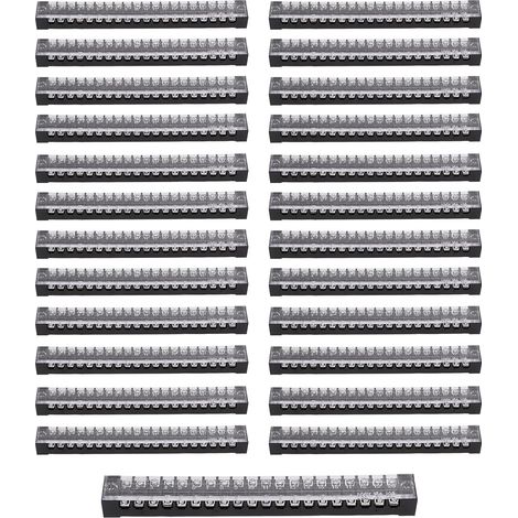 Double Row Screw Connection Strip, Pack of 25, 20 (1/5)