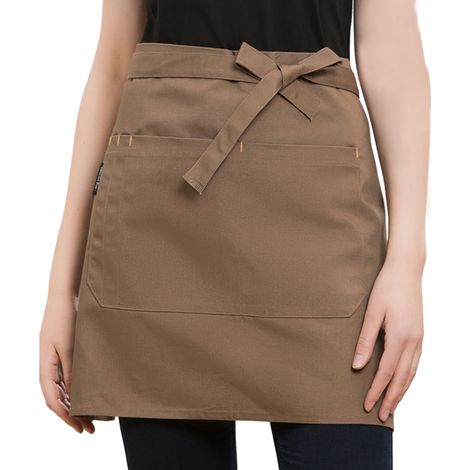 Tablier Demi-Corps - Polyester Imperméable Résistant aux Taches et à l'Huile - Pour Cuisine Restaurant Boulangerie Ménage - 70 x 44 cm - 1 Pièce (1/5)