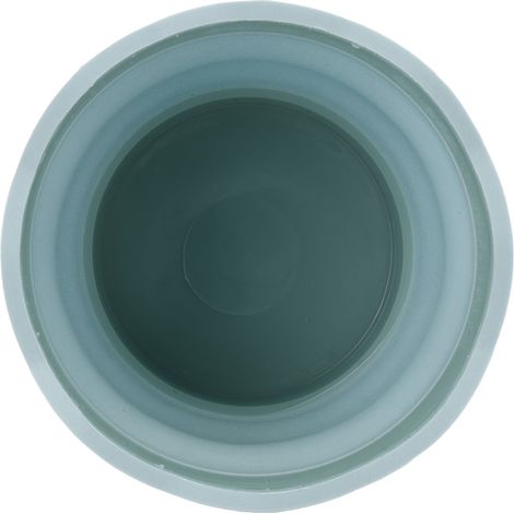 Seau à eau portable, disponible en rose et bleu, seau pliable en silicone pour laver les pinceaux aquarelle, acrylique, peinture à l'huile et gouache. (1/5)
