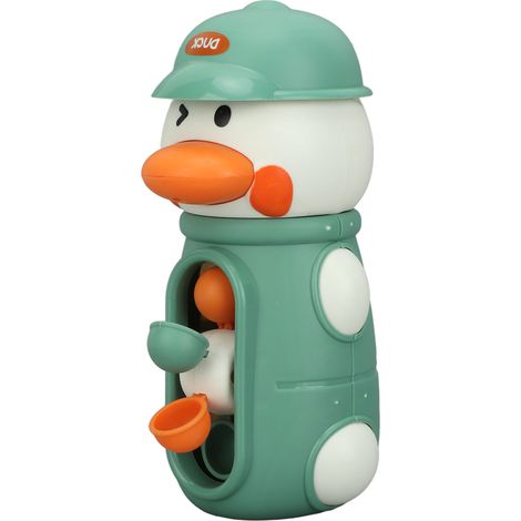 Drehbares Wasserradspielzeug für Kleinkinder, sicheres, farbenfrohes Enten-Badewannenspielzeug mit starken Saugnäpfen Typ 3 (1/5)