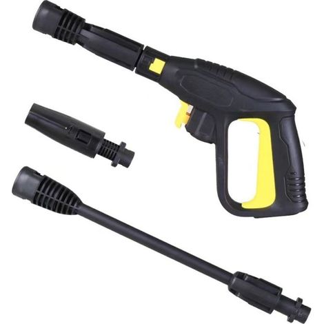 High Pressure Washer Gun – Replacement with Extension Lance, Quick Connect, Compatible with Karcher K2 K3 K4 K5 K6 K7 (150 bar / 2175 PSI) (1/5)