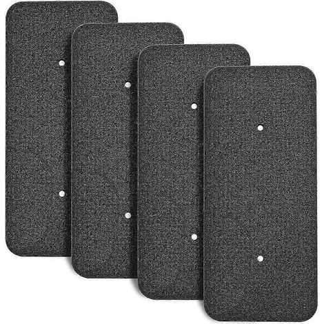 4er-Pack Ersatzfilter für Candy/Hoover/Ostein/Fagor/House to House Wärmepumpentrockner, schwarzer Schaumstofffilter