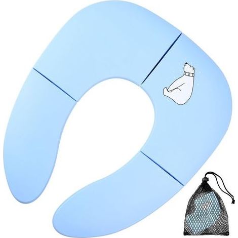 Toilettensitzverkleinerer für Babys, faltbarer Toilettensitz für Kinder, tragbarer Toilettensitzverkleinerer für Kinder/Babys, Reise-Toilettensitz für Kinder (1/5)