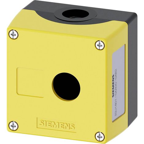 Siemens 3SU1801-0AA00-0AB2 3SU18010AA000AB2 Boîtier vide 1 emplacement (L x l x H) 85 x 85 x 64 mm jaune 1 pc(s) (1/2)