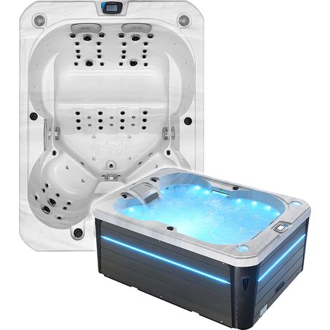 Spa compact 2 à 4 places Archipel® GT4 LED - Spa Thérapeutique Balboa® 215 x 160 cm (1/5)