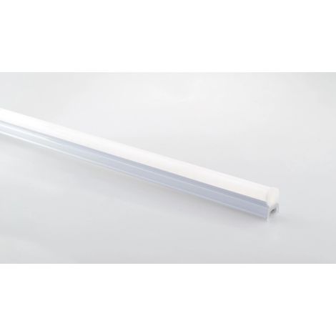 "Barra LED T5 in policarbonato bianco 15W 4000K (Luce naturale) 117 cm."