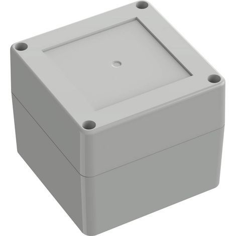 TRU COMPONENTS 6U07090908017 TC-13865080 Boîtier industriel 90 x 90 x 75 ABS gris clair 1 pc(s) (1/2)