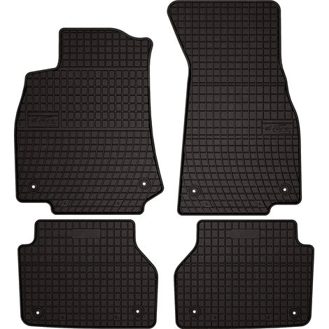 Tapis de sol en caoutchouc pour : Audi A7 C8 Sportback (2018-) - noirs, sur mesure (1/5)