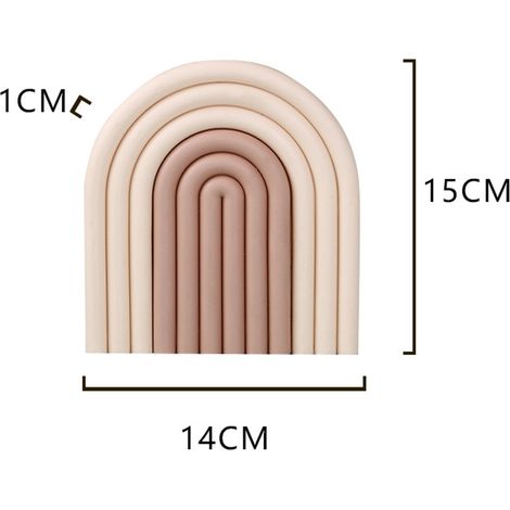 [Sous-main] [Marque] [TPR] [Anti-glisse Épais Isolation Réversible] Sous-main TPR Anti-glisse Épais Isolation Réversible Multifonctionnel pour Cuisine Restaurant Café Beige Marron (1/2)