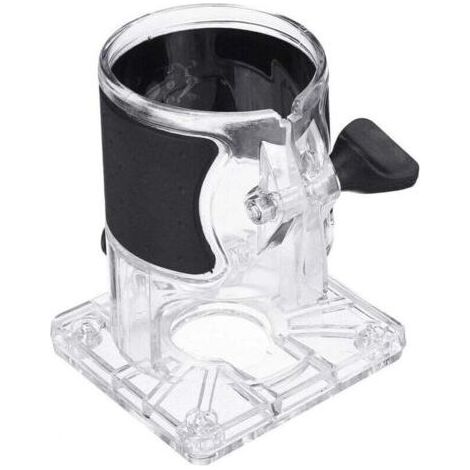 Base de machine de coupe du bois pour Makita RT0701C Worx WU601 (1/4)