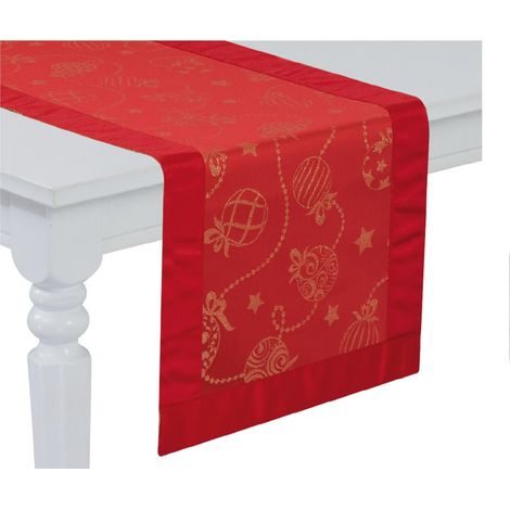Preziosa Home Runner Natale Ass. 40 x 140 Cm con Lurex No Stiro 1 Pz (1/5)