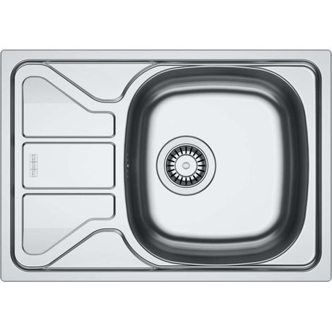 Franke Flash - Fregadero FLN 611-62/44, 62x44 cm, acero inoxidable 101.0712.180