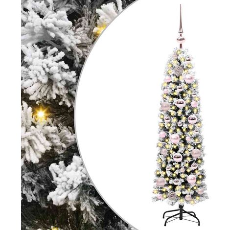 Künstlicher Weihnachtsbaum mit 150 LEDs mit Ständer Grün 120 cm vidaXL (1/5)