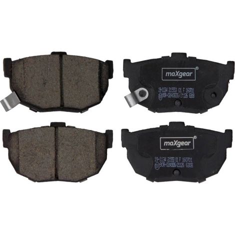 MAXGEAR 19-1134 Plaquettes de frein NISSAN 583022DA10