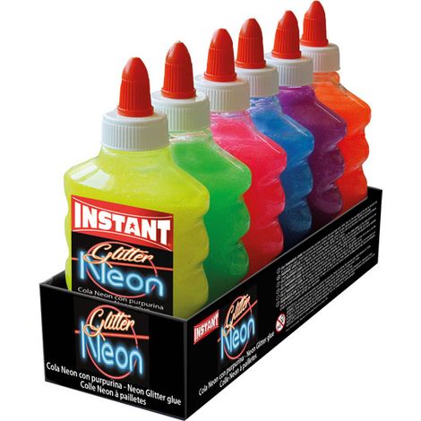 C. 6U COLA INSTANT GLITTER NEON STD 180ML