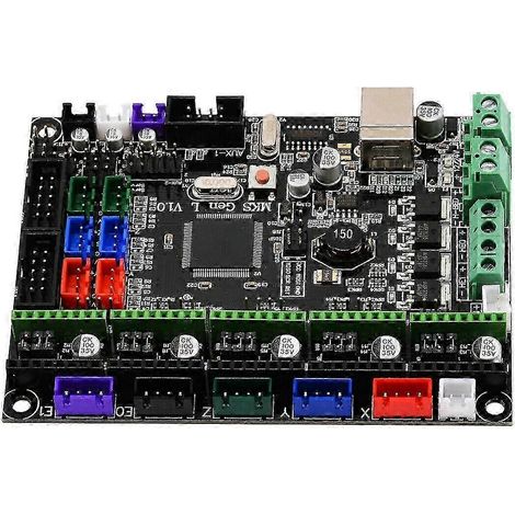 Carte de contrôle pour imprimante 3D MKS Gen L V1.0 avec RAMPS intégrée, 12/24 V, KNS (1/5)