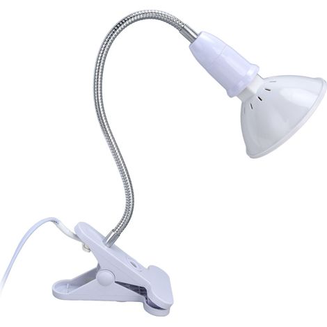 Lampe de Culture 12W 120 LED avec Pince, Spectre Rouge Bleu Blanc Chaud, Rotatable 360°, Douille E27 E26, 110‑240V EU (1/5)