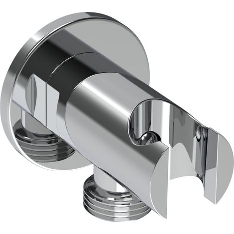 Support de douche avec prise d'eau et valve anti-inondation (1/3)